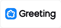 그리팅 로고